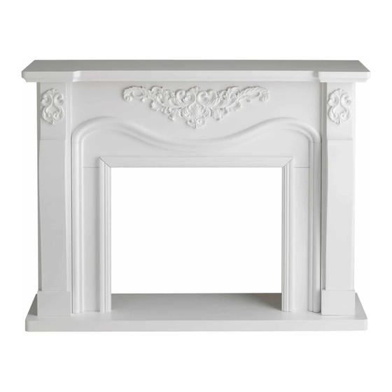 Early Settler Prescott White Mantel Assembly Instructions