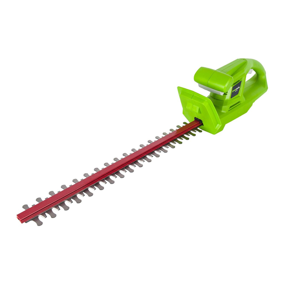 GreenWorks G24HT Operator's Manual