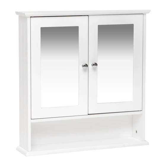 User Manuals: Meubilair Maine 301021 Bathroom Cabinet