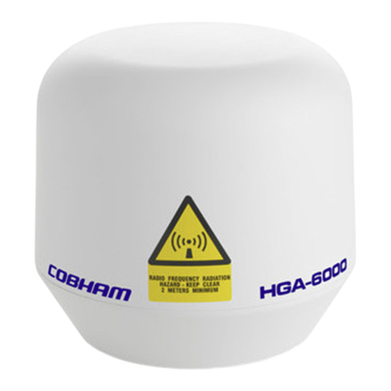 COBHAM HGA-6000 Installation Manual