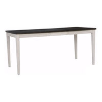 Furniture Values International aspenhome I248-6052 Assembly Instructions