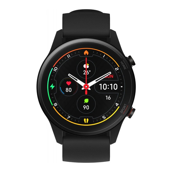 Xiaomi Mi Watch XMWTCL02 User Manual