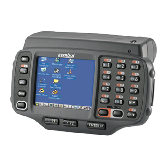 Symbol WT4000 - Wearable Terminal - Win CE 5.0 Professional 520 MHz Brochure