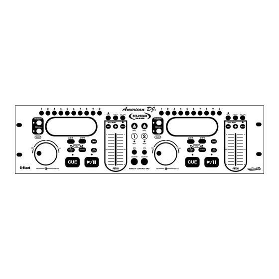 American DJ DCD-PRO400 Manual