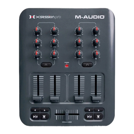 M-Audio Digital DJ System User Manual