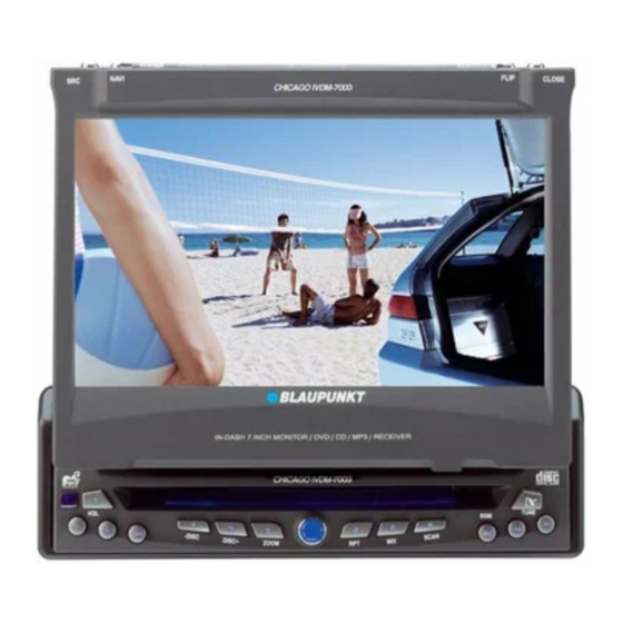 Blaupunkt Aspen IVDM-7003 Operating Instructions Manual