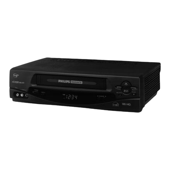 Philips VRA631AT Owner's Manual