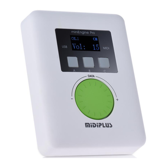 midiplus miniEngine Pro User Manual