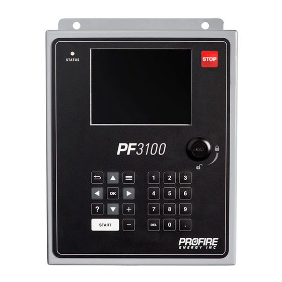 ProFire PF3100 Quick User Manual