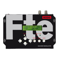 FTE MODIG Series User Manual