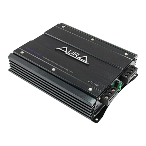 Aura INDIGO-2.60 Owner's Manual