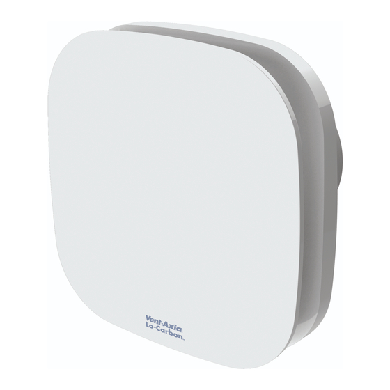 Vent-Axia NBR DMEVe 100 Installation And Wiring Instructions