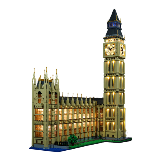 GAME OF BRICKS Big Ben 10253 Instruction Manual