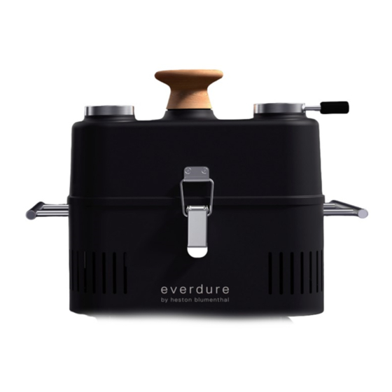 Heston Blumenthal everdure CUBE 360 Assembly, Operation And Maintenance Instructions