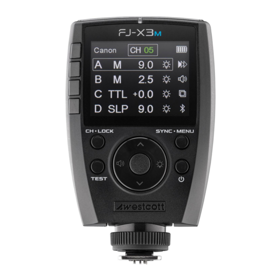 Westcott FJ-X3 User Manual
