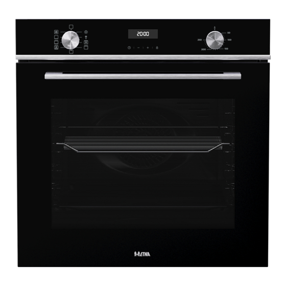 ETNA OM272ZT Multifunctional Oven Manuals