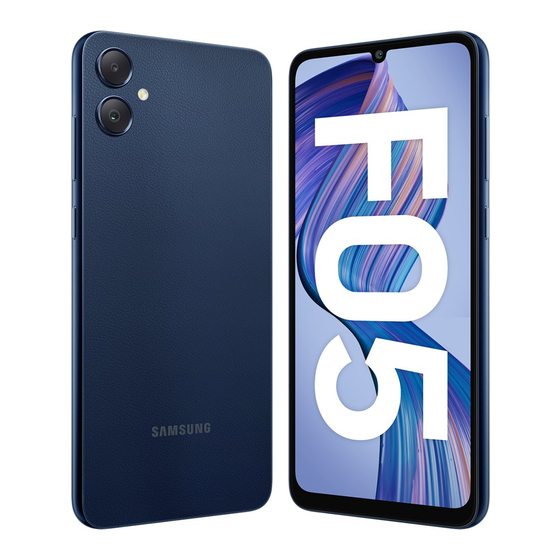 Samsung Galaxy F05 User Manual
