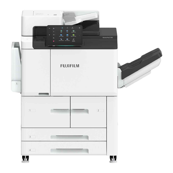 FujiFilm Revoria Press E1100 Printer Manuals