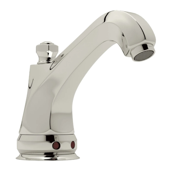 Rohl A8800 Installation Instructions Manual