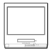 Sony TRINITRON KV-VF21M77 Operating Instructions Manual