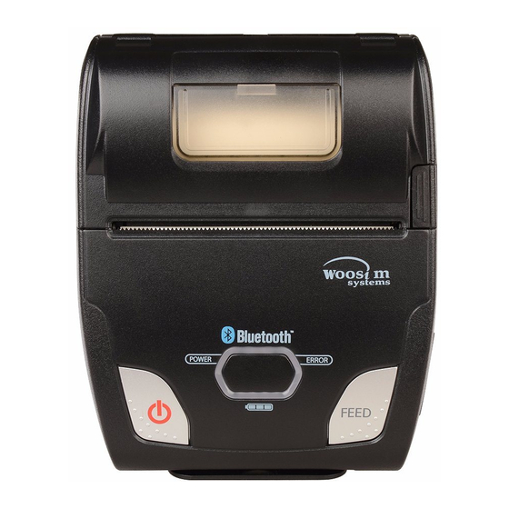 WOOSIM WSP-R341 Manuals