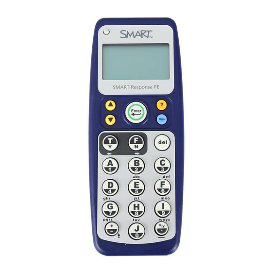 SMART Response PE Quick Start Manual