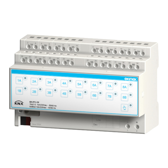 Ekinex EK-FF1-TP Quick Start Manual