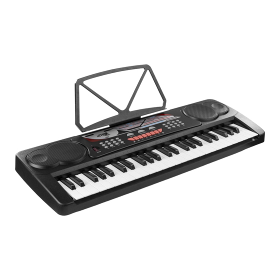 Max Music KB8 Instruction Manual