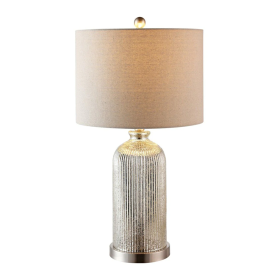 Safavieh Lighting TBL4217A Quick Start Manual