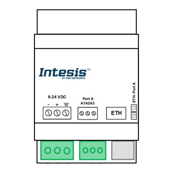 HMS Intesis INBACRTR0320000 Installation Sheet