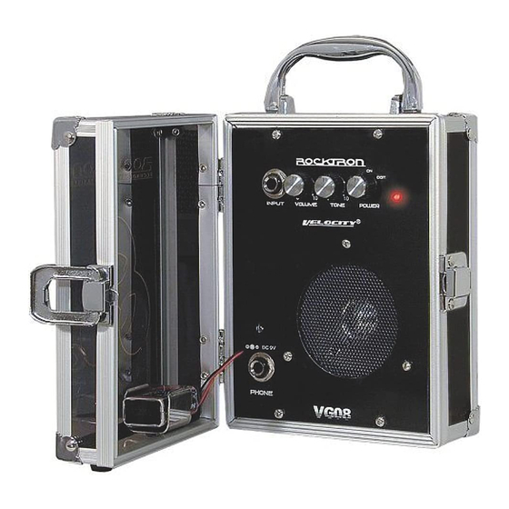 Rocktron Velocity VG08 User Manual