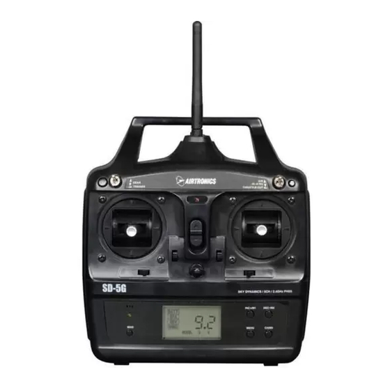 AIRTRONICS SD-5G Operating Manual