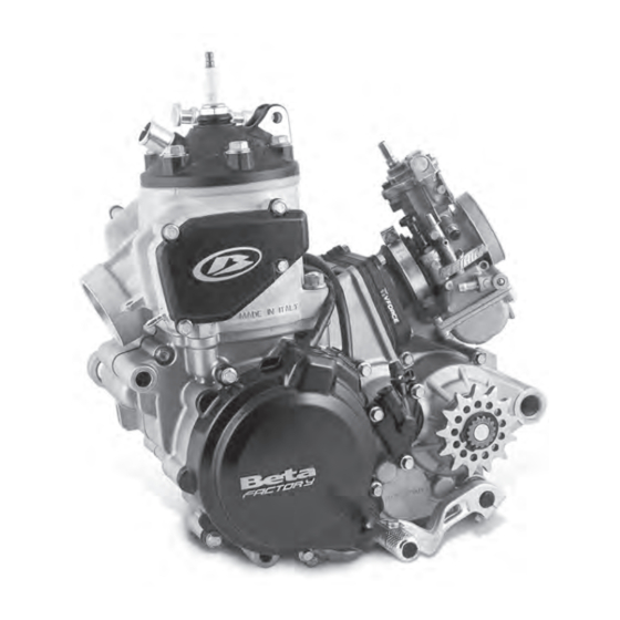 Beta Motorcycles X Trainer 300 2T 2015 Workshop Manual