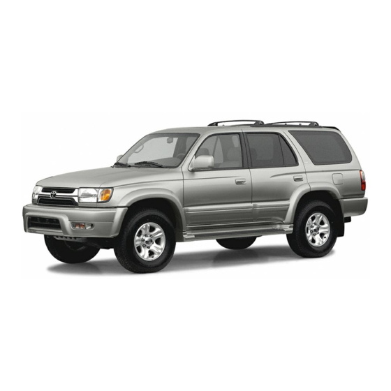 Toyota 2002 4runner Owner's Manual
