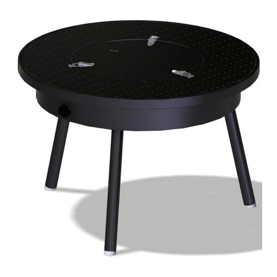 Outdoor GreatRoom Company Renegade Fire Table RNG-32 Manuals