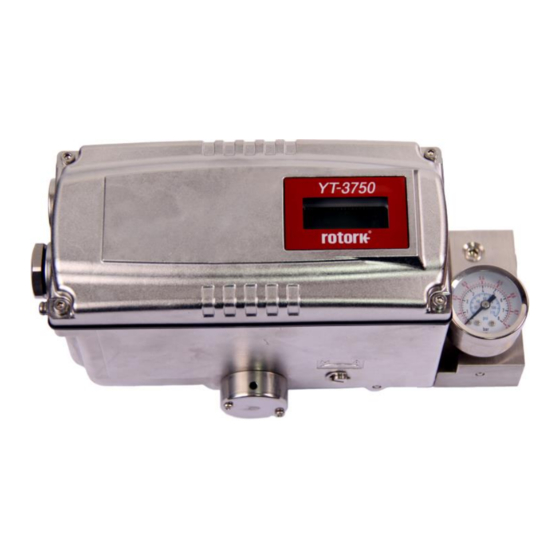 rotork YT-3700 Product Manual