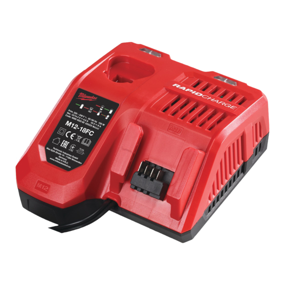 Milwaukee M12-18FC User Manual