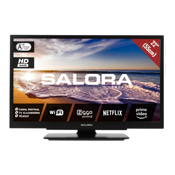 Salora 22LED9109CTS2DVDWIFI Operating Instructions Manual