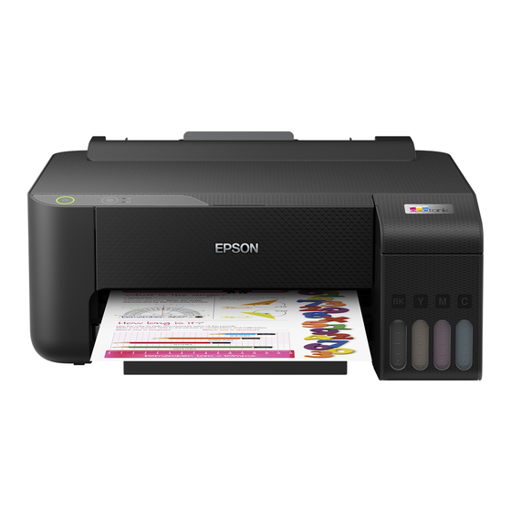 Epson L1210 Quick Start Manual