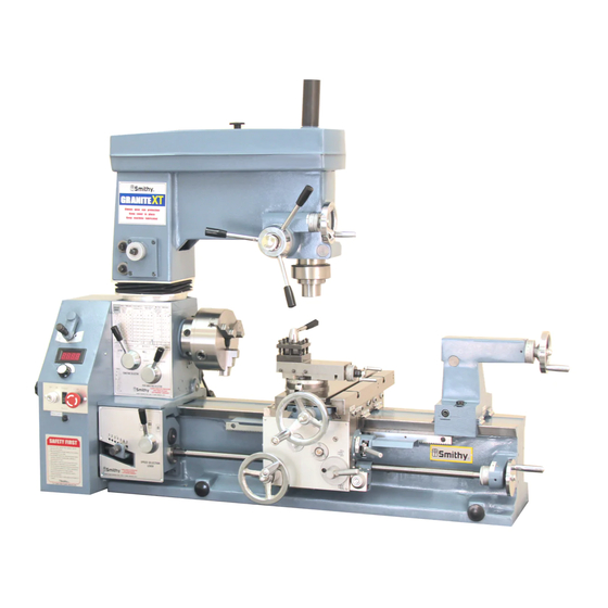 Smithy Midas 1220 LTD Quick Start Manual