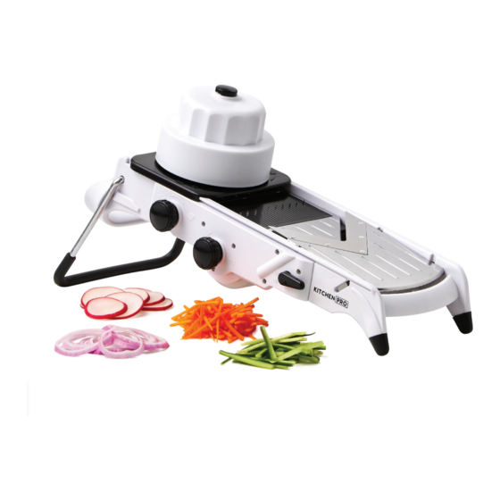 KITCHENPRO PROFESSIONAL V SLICE MANDOLINE Instruction Manual