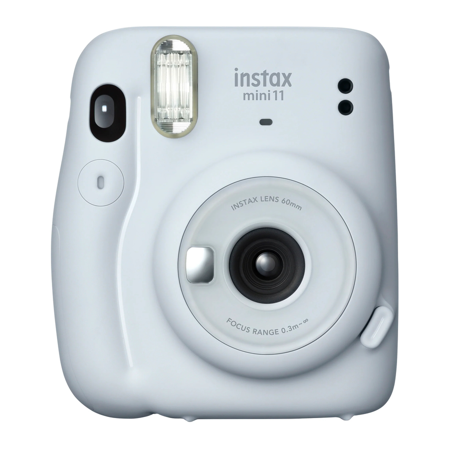 Fujifilm INSTAX mini 11 Instant Camera Manual