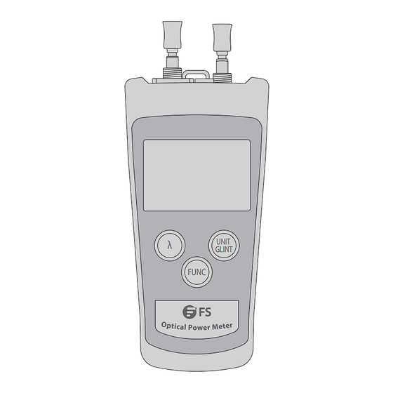 FS FHOM-202 Quick Start Manual