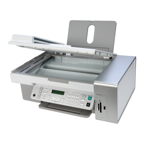 Lexmark X5450 User Manual