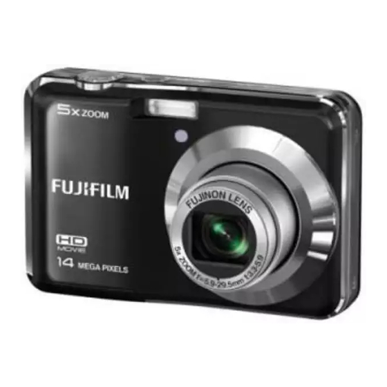FujiFilm Finepix AX600 Series Manuals