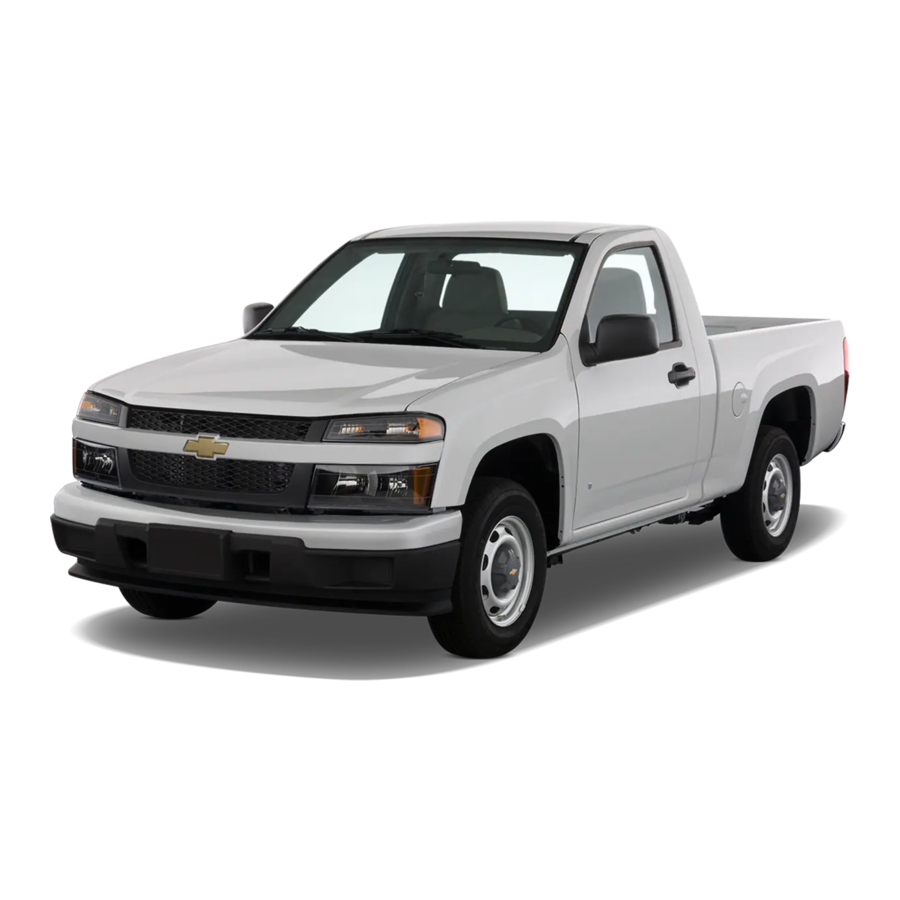 Chevrolet Colorado 2012 Owner's Manual