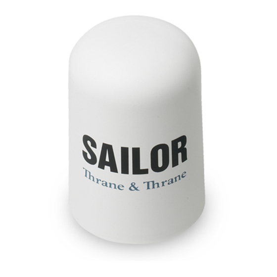 Thrane&Thrane Sailor SC4000 IRIDIUM Operation Manual