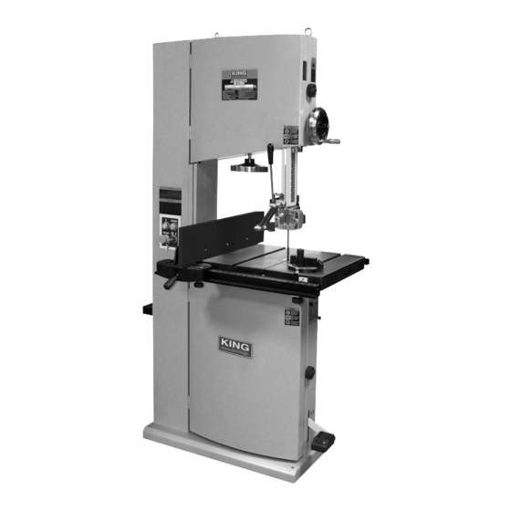 King Industrial KC-1802FXB Service Manual