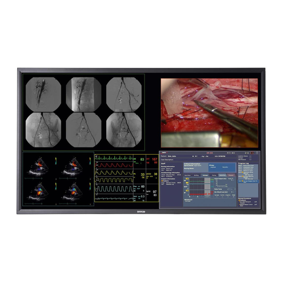 Barco MDSC-8358 RL User Manual
