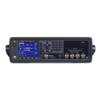 Keysight Technologies E4981A Programming Manual